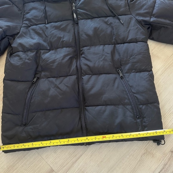 Men’s Aeropostale Black Down Puffer Jacket XS - Picture 9 of 10